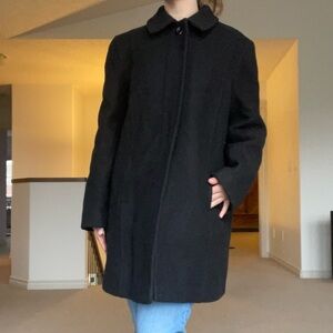 Vintage 80's Gloria Vanderbilt Wool Coat